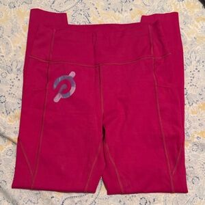 Peloton Fuchsia Leggings